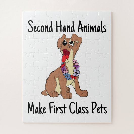 Les Animaux De Seconde Main Font Un Puzzle De Prem (Vertical)