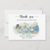 Les animaux forestiers des bois - merci (Devant)