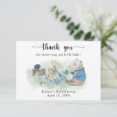 Les animaux forestiers des bois - merci (Debout devant)