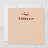 Les animaux mignons en carte amour (Dos)