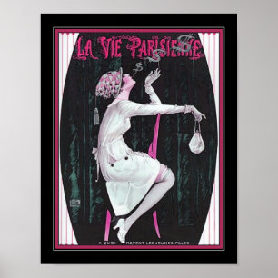 Les anneaux de fumée de Vie Parisienne Art Déco