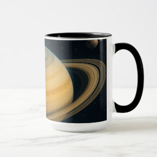 "Les anneaux de Saturne - Mug cosmique"