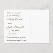 Les anneaux enlacés sauvent la carte postale de (Dos)