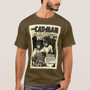 Les années 1940 The Cat-Man et The Kitten T-Shirt
