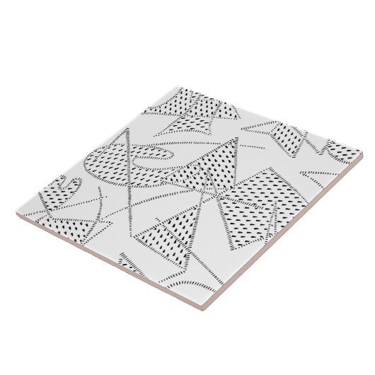 Les années 1950 ATOMIQUES de BOOMERANG de carreau (Côté)