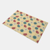 les années 1950 florales - tapis de porte (Incliné)