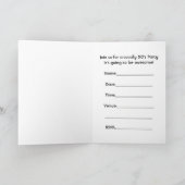 les années 1980 Party la carte d'invitation avec (Intérieur)