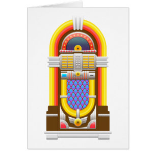 les années 50 juke-box à l'ancienne