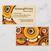 les années 70 70 carte de visite (Devant / Derrière)