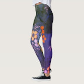 les années 70 Jardin folklorique - Leggings bleus (Gauche)