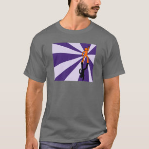 les années 70 T-shirt de mouvement de danse