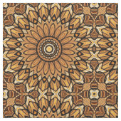 les années 70 Tissu d'impression de tournesol (Fermer)
