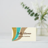 les années 70 vintage rétro carte de visite (Debout devant)