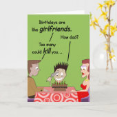 Les Anniversaires Sont Comme La Carte Des Filles A (Fleur jaune)