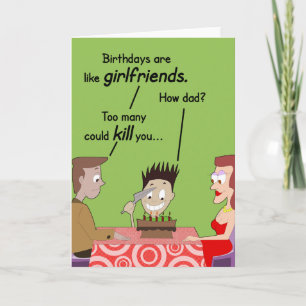 Les Anniversaires Sont Comme La Carte Des Filles A