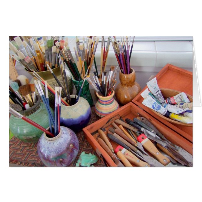 Les approvisionnements du peintre (Devant horizontal)