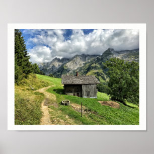 Les Aravis, affiche française de la Haute-Savoie -