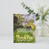 Les arbres d'automne Le Carte de remerciements ver (Debout devant)