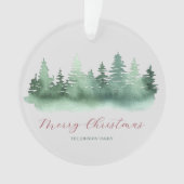 Les arbres de Noël de la forêt sauvage verte (devant)