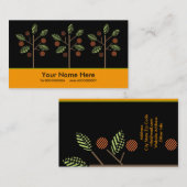 Les Arbres Et Leurs Cartes de visite Fruits (Devant / Derrière)
