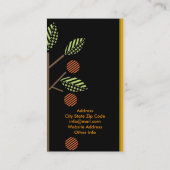 Les Arbres Et Leurs Cartes de visite Fruits (Dos)