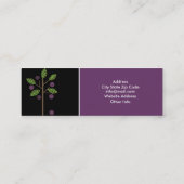 Les Arbres Et Leurs Fruits Carte de visite-Skinny (Dos)