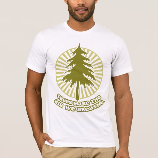 Les arbres font le T-shirt d'air (Devant)