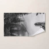 Les arbres forestiers d'hiver #13 (Serviette à main)