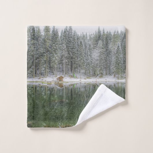 Les arbres forestiers d'hiver #18 (Gant de toilette)