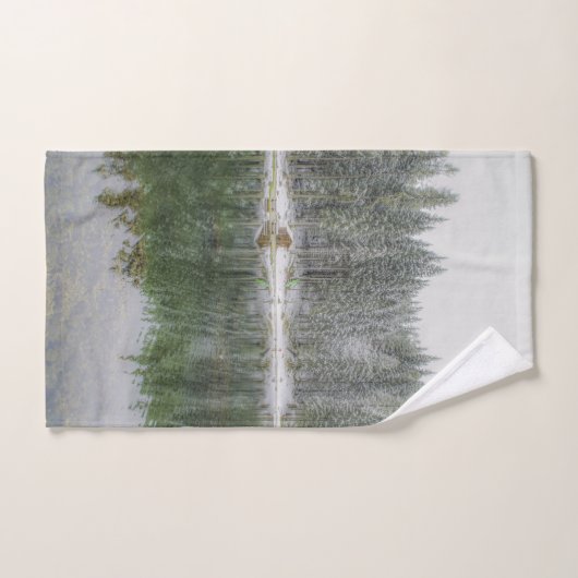 Les arbres forestiers d'hiver #18 (Serviette à main)