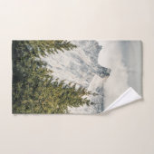 Les arbres forestiers d'hiver #19 (Serviette à main)