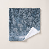 Les arbres forestiers d'hiver #20 (Gant de toilette)