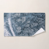 Les arbres forestiers d'hiver #20 (Serviette à main)