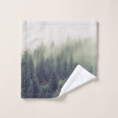 Les arbres forestiers d'hiver #5 (Gant de toilette)