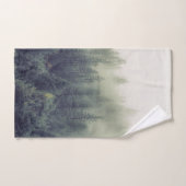 Les arbres forestiers d'hiver #5 (Serviette à main)