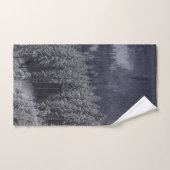 Les arbres forestiers d'hiver #7 (Serviette à main)