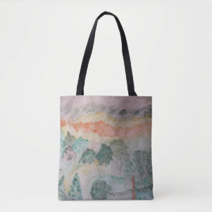 Les Arbres Sur Le Sac fourre-tout De Baie