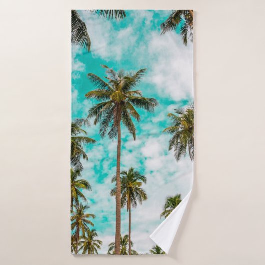 Les arbres tropicaux (Serviette de bain)