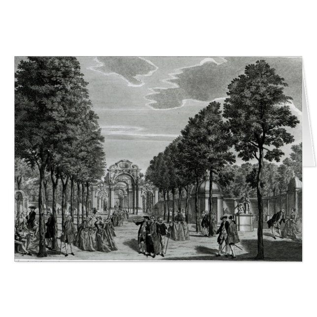 Les Arches du Triumphal, Statue de Handel dans le  (Devant horizontal)