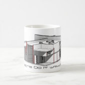 Les architectes le font avec la tasse de modèles (Centre)