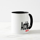 Les Architectes Le Font Mieux Plaisanter Mug (Devant droit)