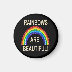 Les Arcs-en-ciel Magnet sont beaux
