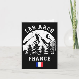 Les Arcs France Alps Skigebied Alpine Ski Fren Kaart
