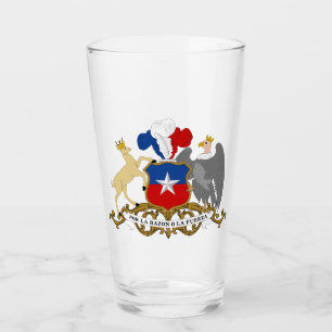 Les armoiries du verre du Chili