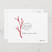 les artères ne sont pas veines carte postale (Devant / Derrière)