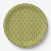 Les assiettes en papier Backrooms (Devant)