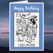 Les astronautes dans l'espace pensent qu'il y a un