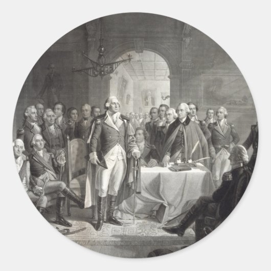 Les autocollants de George Washington et de ses gé (Devant)