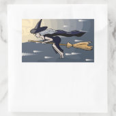 Les autocollants de sorcière volants (Sac)