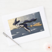 Les autocollants de sorcière volants (Enveloppe)